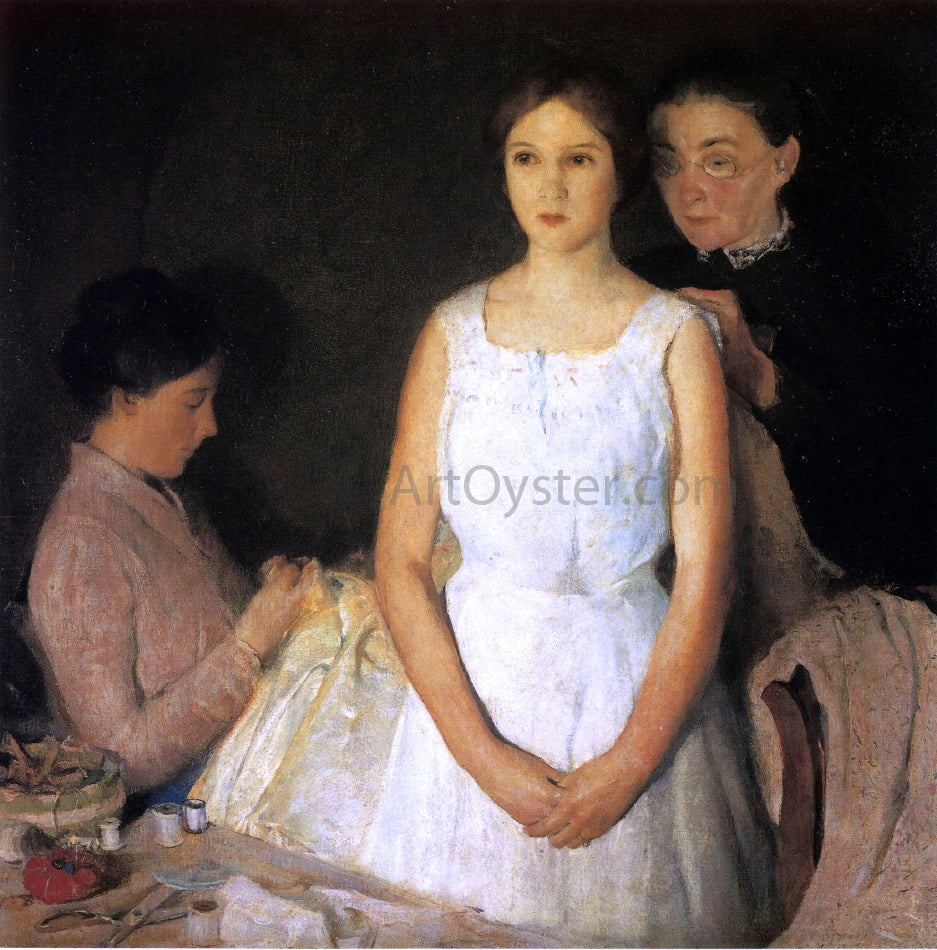 Charles Webster Hawthorne The Trousseau - Hand Painted Oil Painting