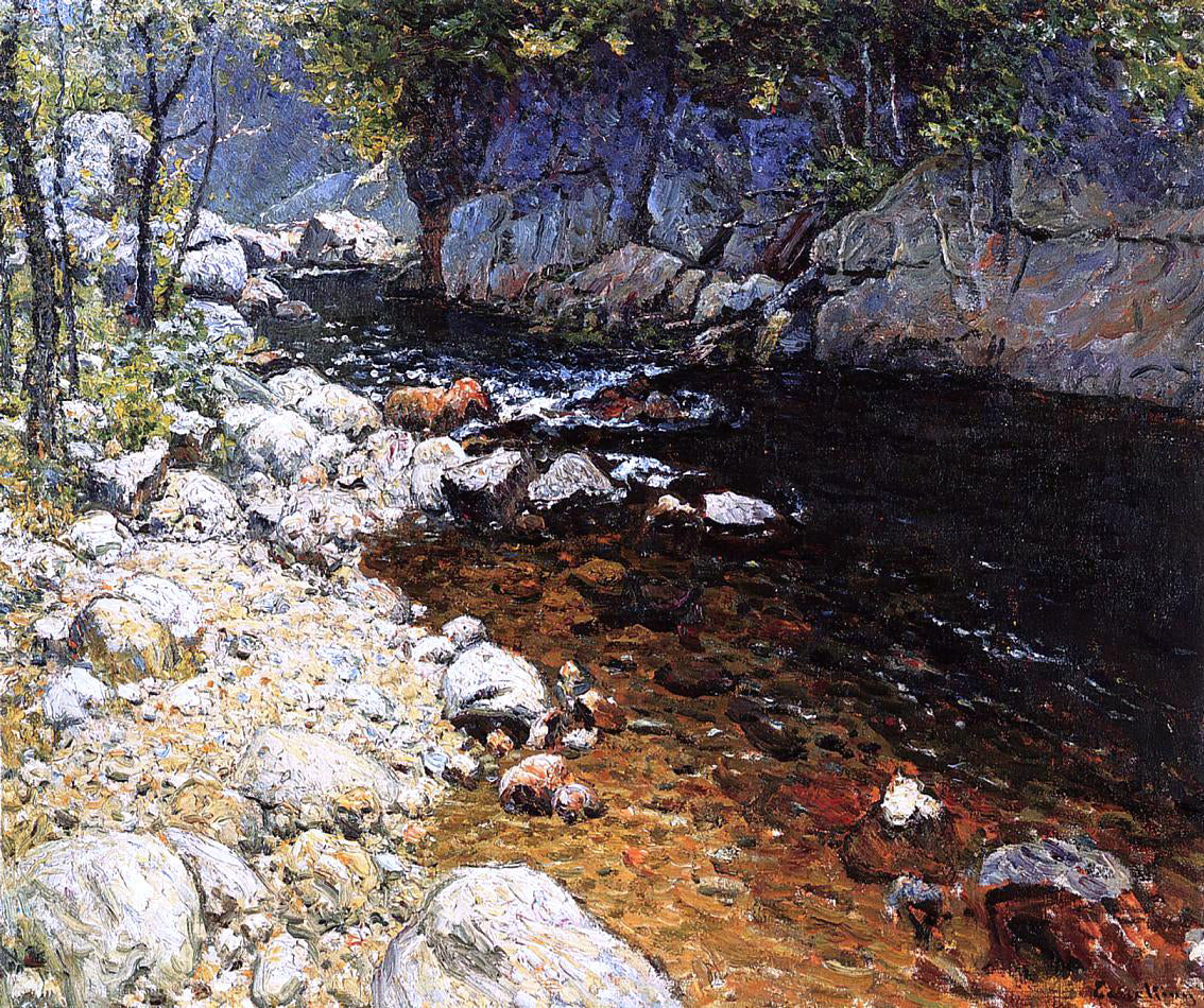 John Joseph Enneking The Trout Brook - Hand Painted Oil Painting