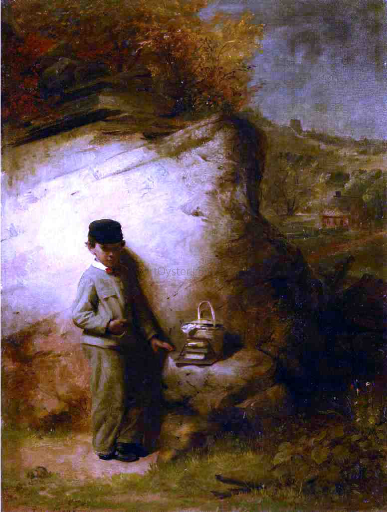 Thomas Le Clear The Truant - Hand Painted Oil Painting