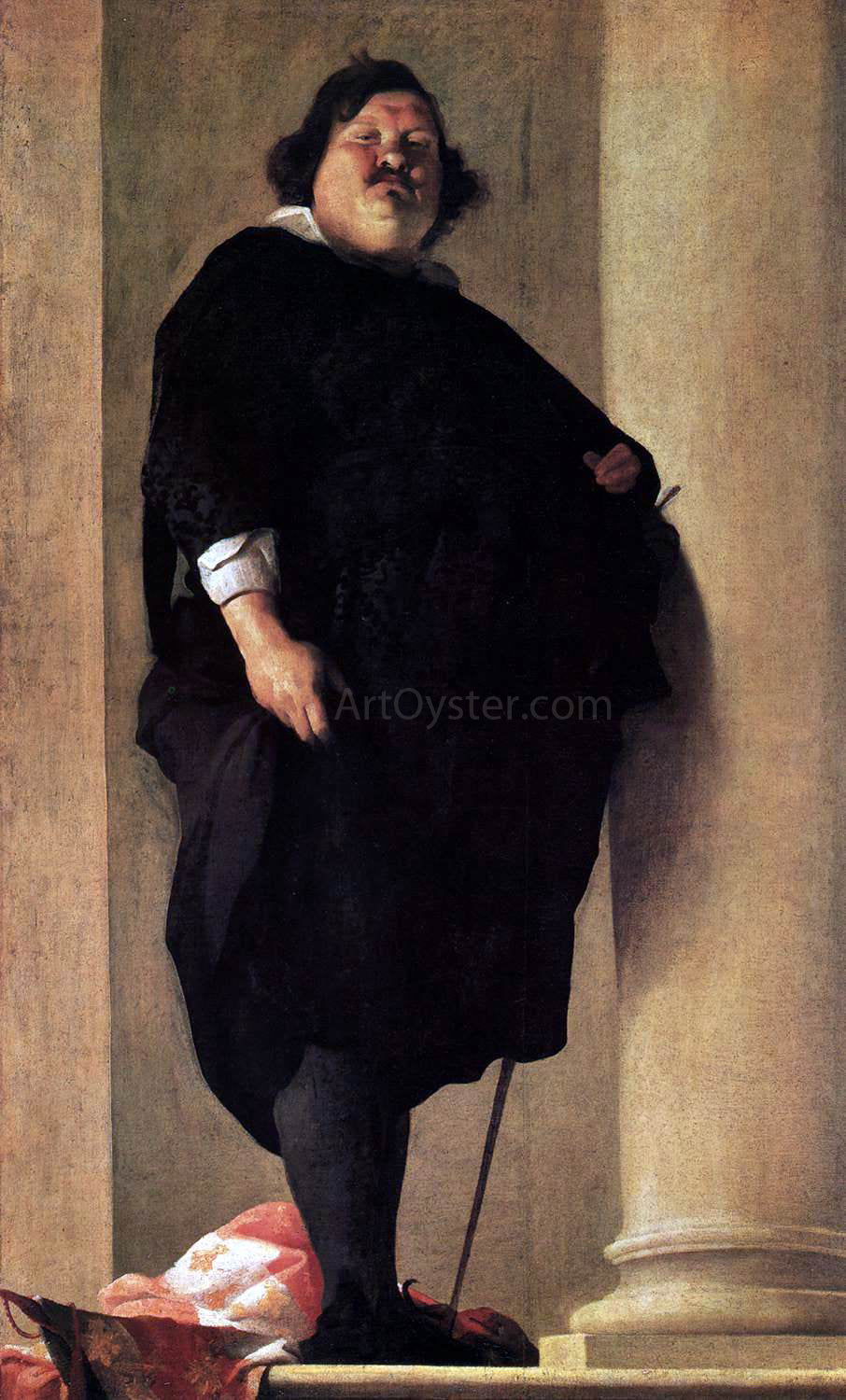 Charles Mellin The Tuscan General Alessandro del Borro - Hand Painted Oil Painting