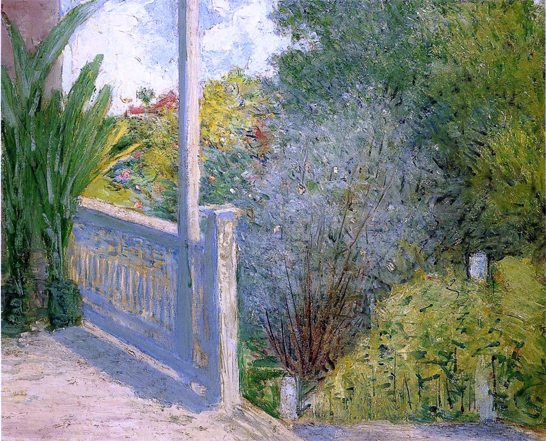 Julian Alden Weir The Veranda - Hand Painted Oil Painting