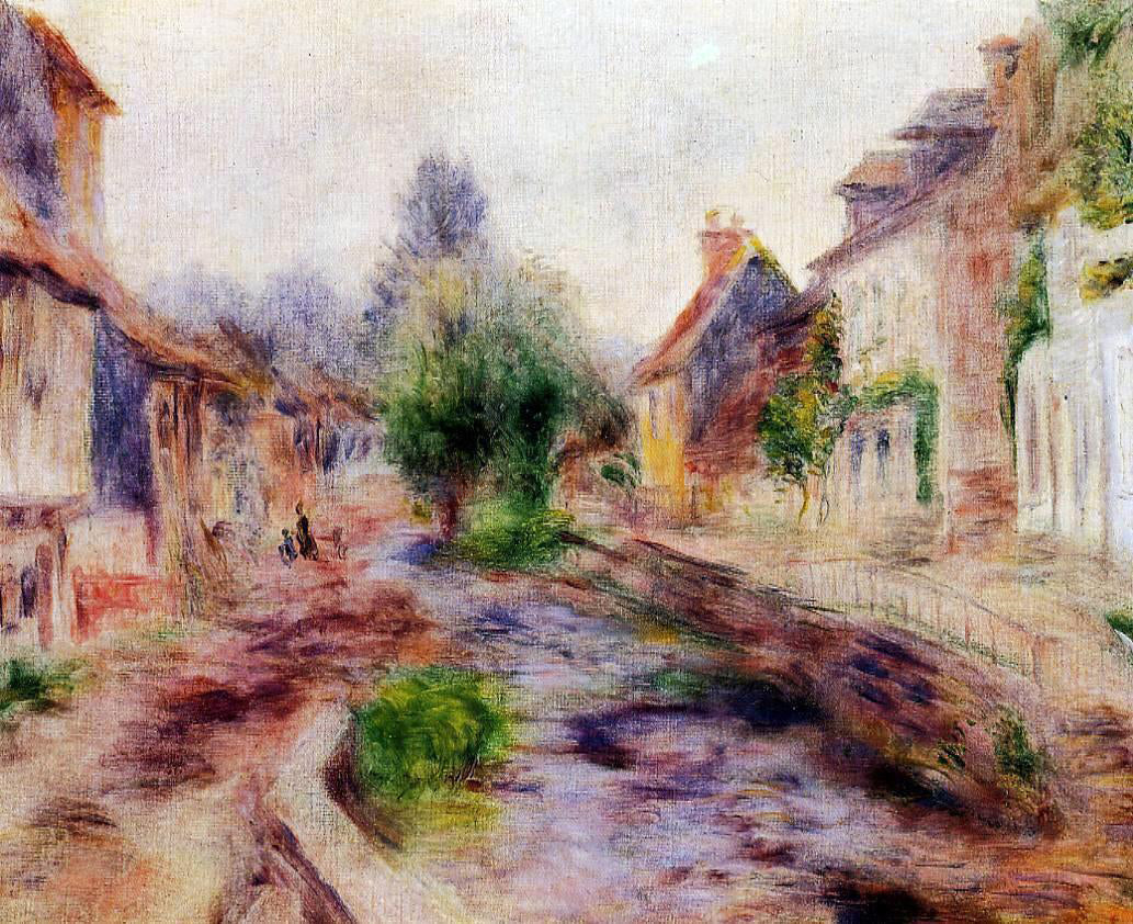 Pierre Auguste Renoir The Village - Hand Painted Oil Painting