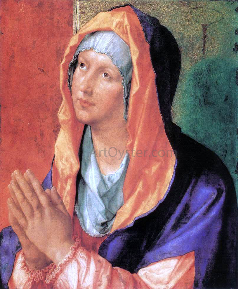 Albrecht Durer The Virgin Mary in Prayer - Hand Painted Oil Painting