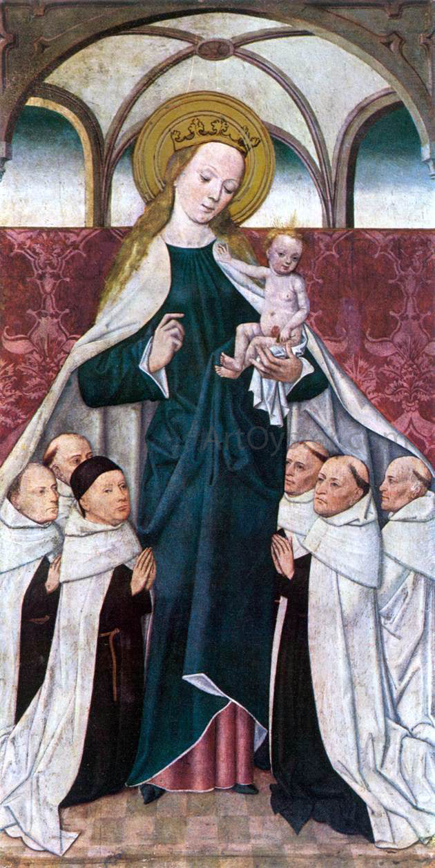 Master the Virgin The Virgin of Mercy - Hand Painted Oil Painting
