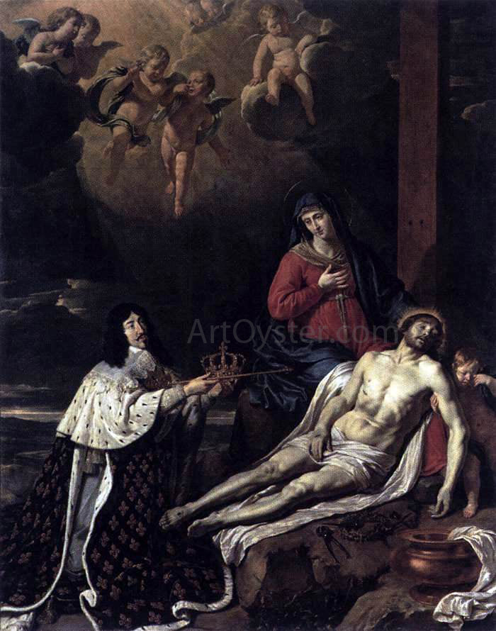 Philippe De Champaigne The Vow of Louis XIII - Hand Painted Oil Painting
