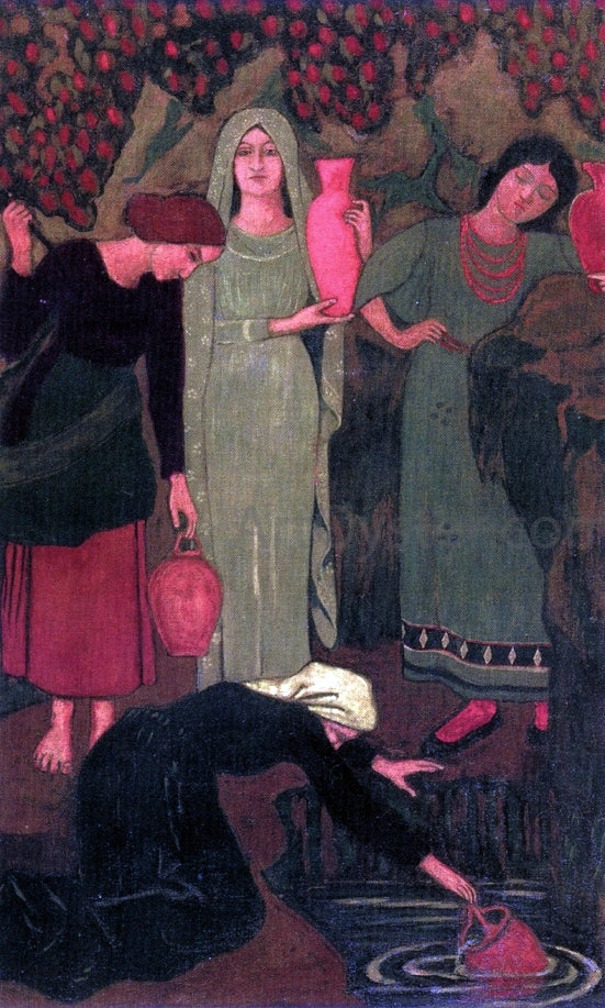 Paul Serusier The Wait at the Well - Hand Painted Oil Painting