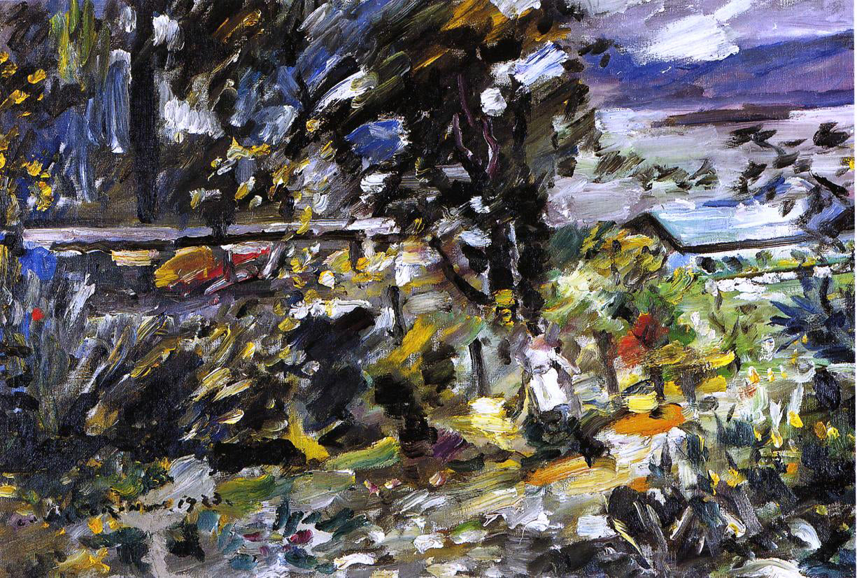 Lovis Corinth The Walchensee, "Silberweg" - Hand Painted Oil Painting