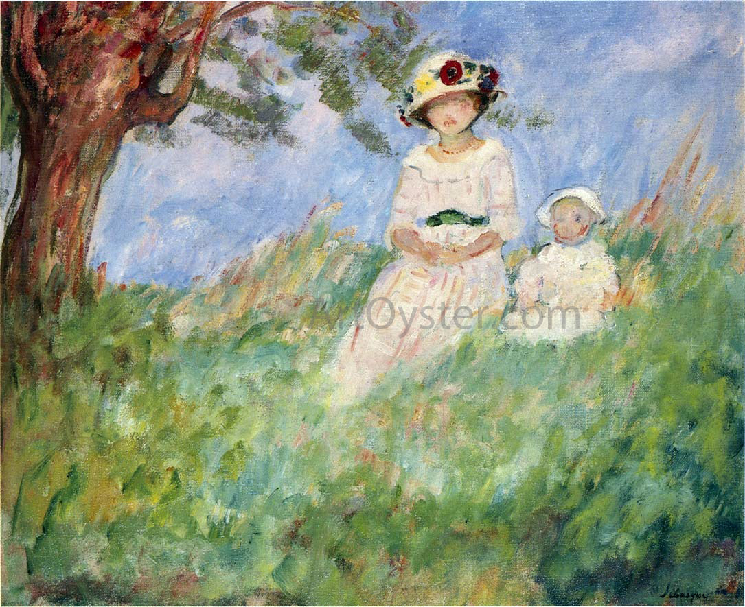 Henri Lebasque A Walk - Hand Painted Oil Painting