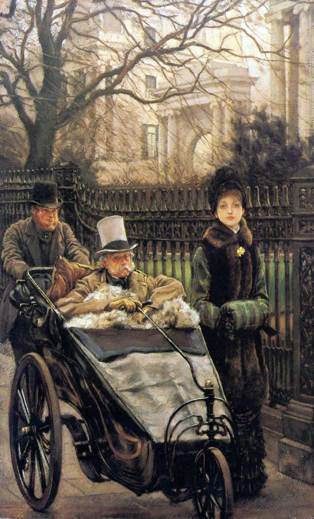 James Tissot The Warrior's Daughter - Hand Painted Oil Painting