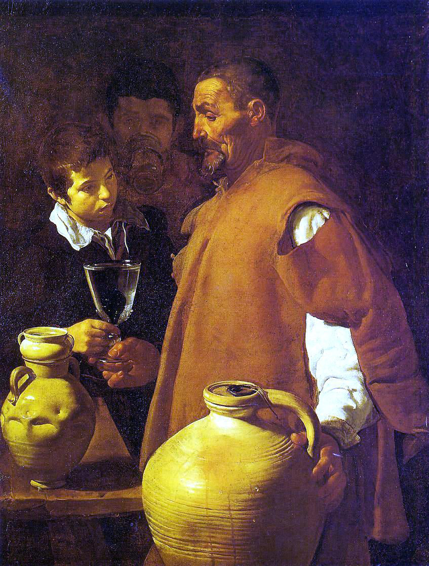 Diego Velazquez The Waterseller - Hand Painted Oil Painting