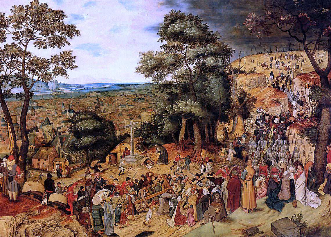 The Younger Pieter Bruegel The Way of the Cross - Hand Painted Oil Painting