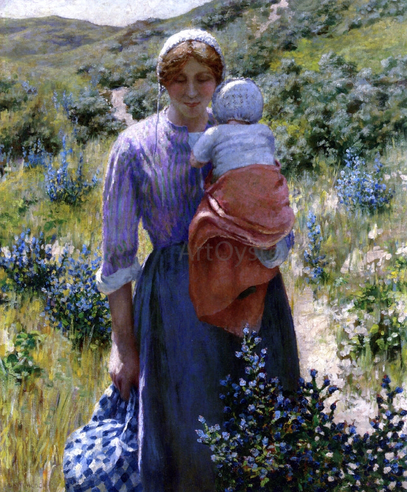 George Hitchcock The Wayfarers - Hand Painted Oil Painting
