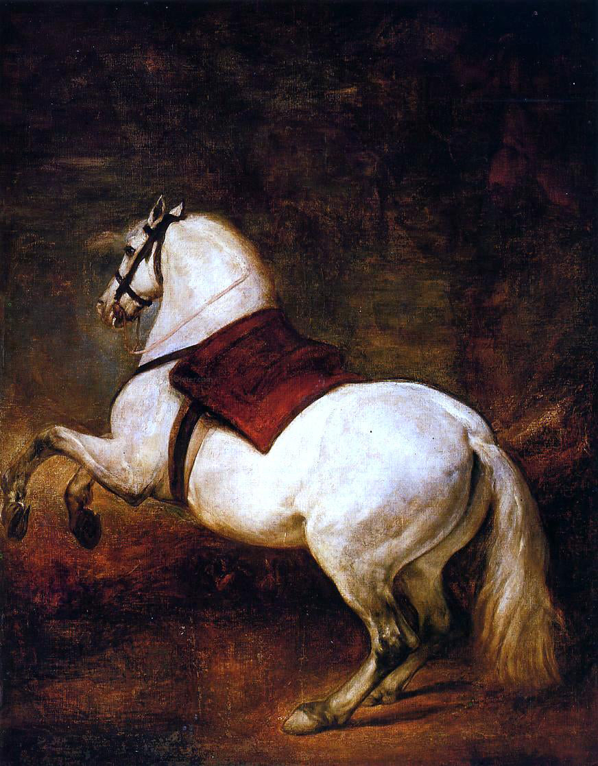 Diego Velazquez The White Horse - Hand Painted Oil Painting