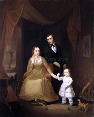 John Mix Stanley The Williamson Family - Hand Painted Oil Painting