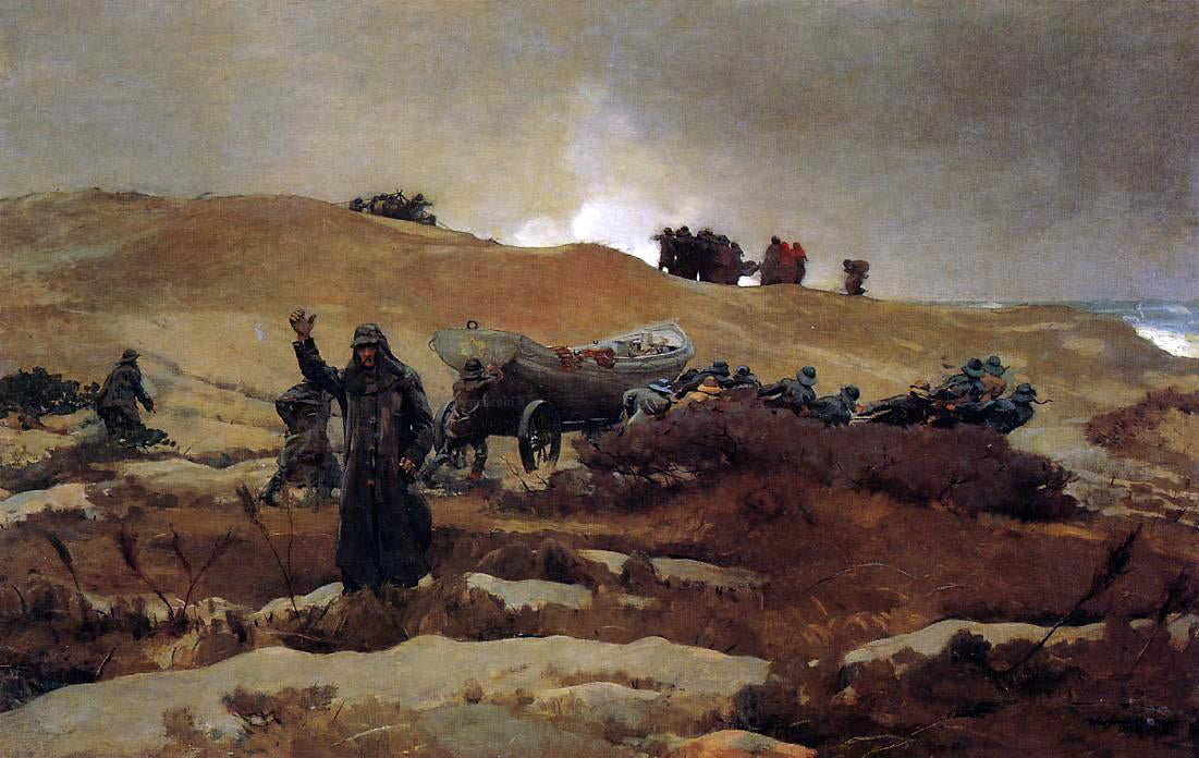 Winslow Homer The Wreck - Hand Painted Oil Painting