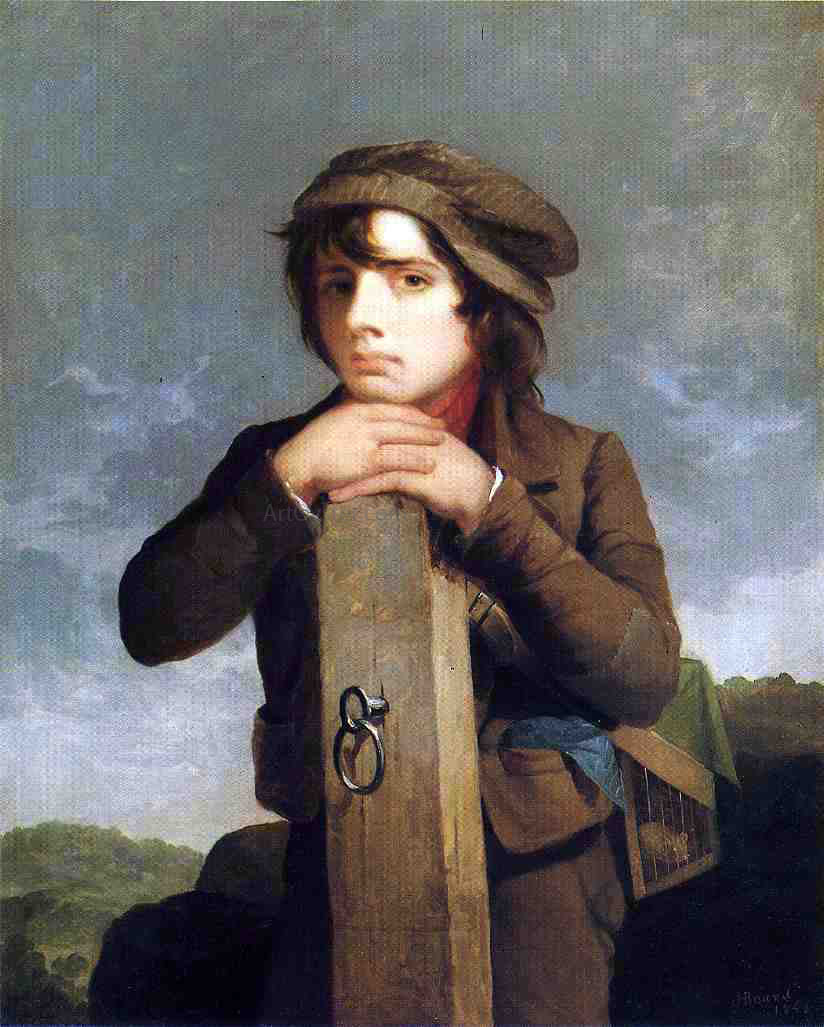 James Henry Beard The Young Itinerant - Hand Painted Oil Painting