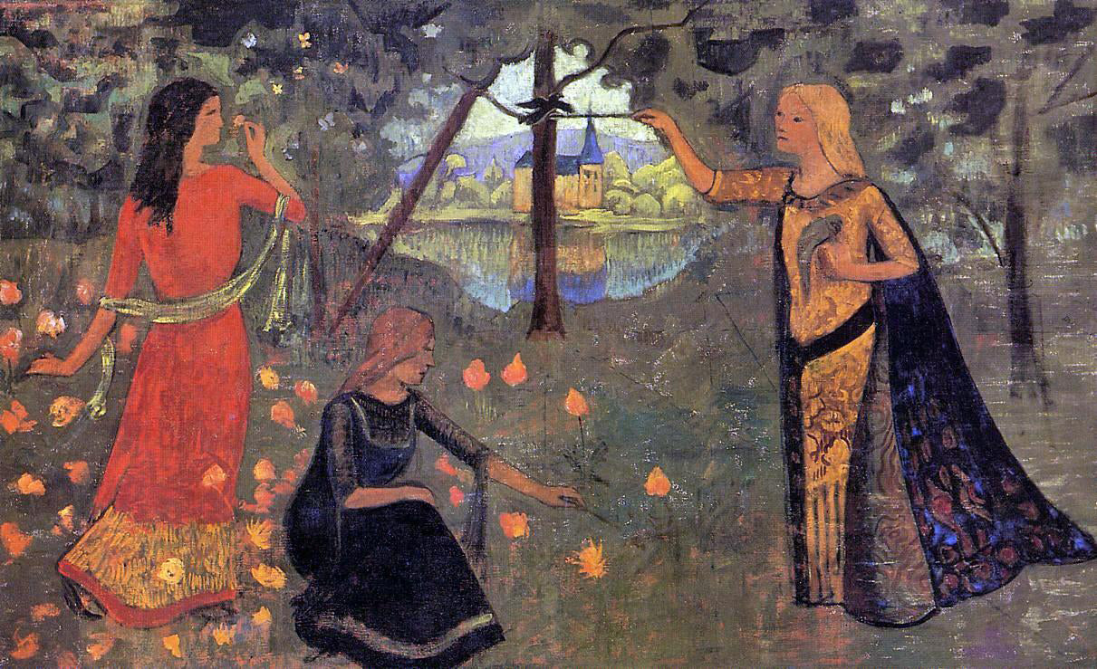Paul Serusier The Youth of Queen Anne - Hand Painted Oil Painting