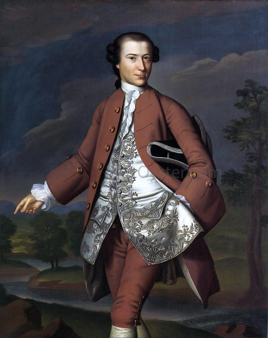 John Singleton Copley Theodore Atkinson Jr. - Hand Painted Oil Painting
