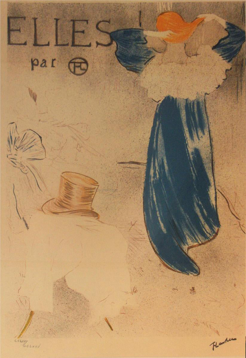 Henri De Toulouse-Lautrec They - Hand Painted Oil Painting