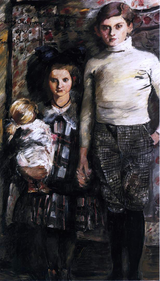 Lovis Corinth Thomas and Wilhelmine - Hand Painted Oil Painting