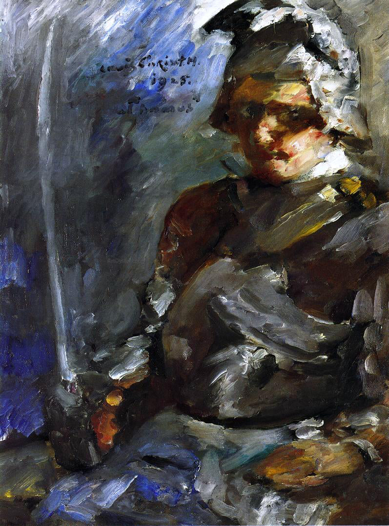 Lovis Corinth Thomas in Armour - Hand Painted Oil Painting