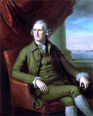 Charles Willson Peale Thomas Willing - Hand Painted Oil Painting