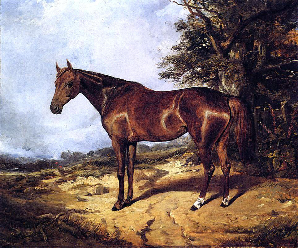 Arthur Fitzwilliam Tait Thoroughbred - Hand Painted Oil Painting