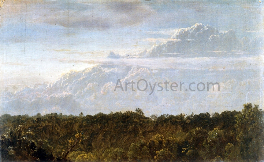 Frederic Edwin Church Thunder Clouds, Jamaica - Hand Painted Oil Painting