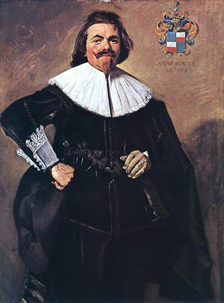 Frans Hals Tieleman Roosterman - Hand Painted Oil Painting