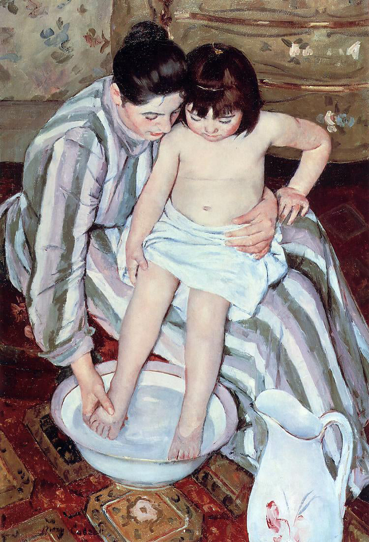 Mary Cassatt Title Unknown - Hand Painted Oil Painting