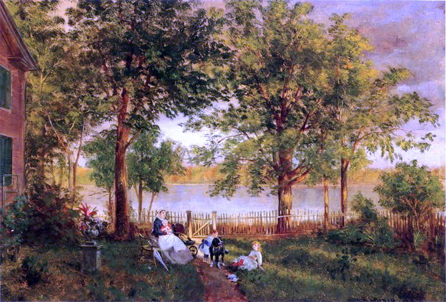Isaac J Cullin Title Unknown - Hand Painted Oil Painting