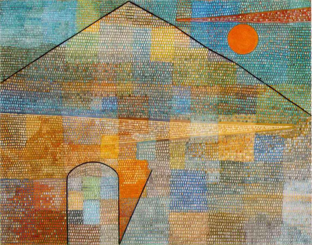 Paul Klee To the Parnassus - Hand Painted Oil Painting