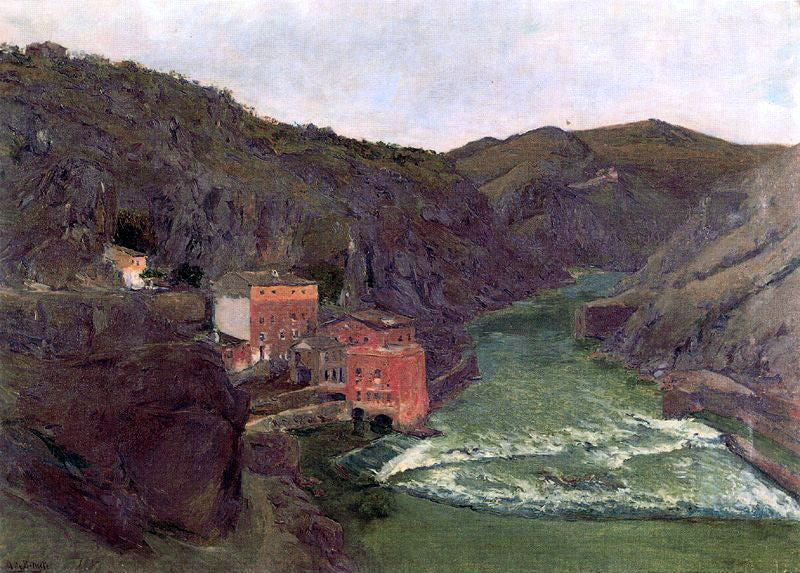 Aureliano De Beruete y Moret Toledo - Hand Painted Oil Painting