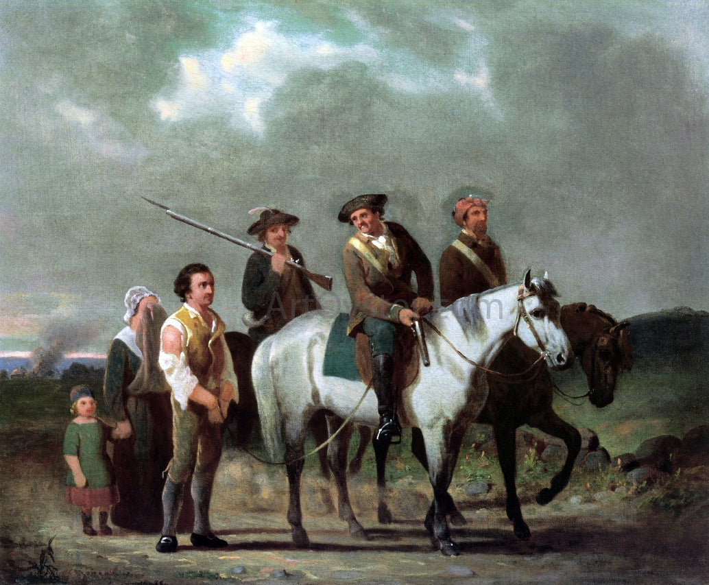 William Tylee Ranney Tories with a Prisoner - Hand Painted Oil Painting