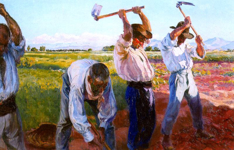 Mongrell Torrent Trabajadores - Hand Painted Oil Painting
