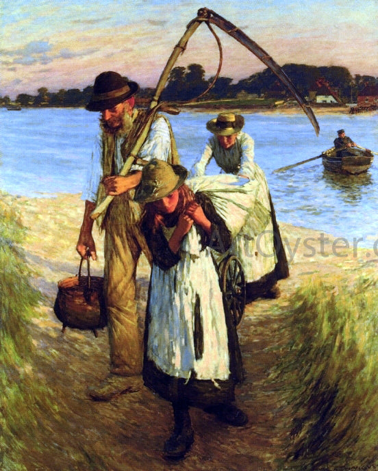 Henry Herbert La Thangue Traveling Harvesters - Hand Painted Oil Painting