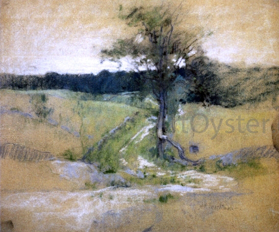  John Twachtman Tree by a Road - Hand Painted Oil Painting