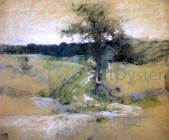 John Twachtman Tree by a Road - Hand Painted Oil Painting
