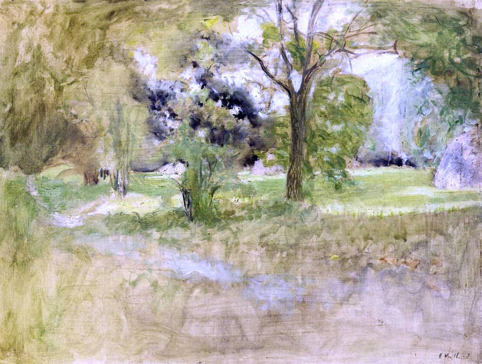 Edouard Vuillard Trees in a Field - Hand Painted Oil Painting