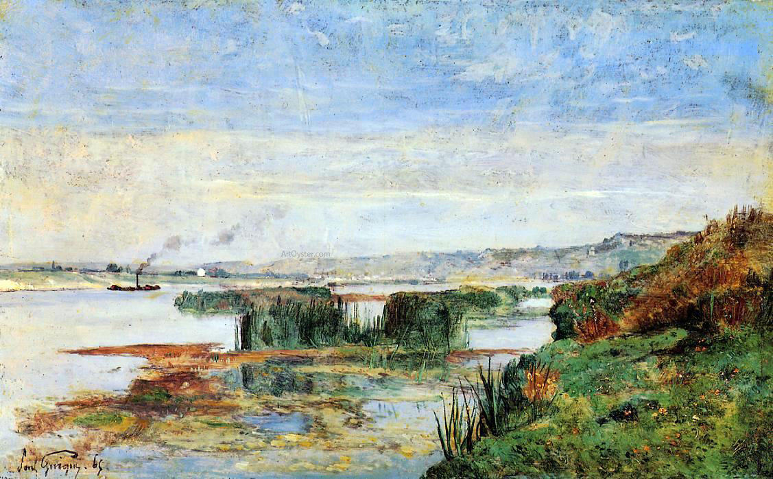 Paul-Camille Guigou Triel - Hand Painted Oil Painting