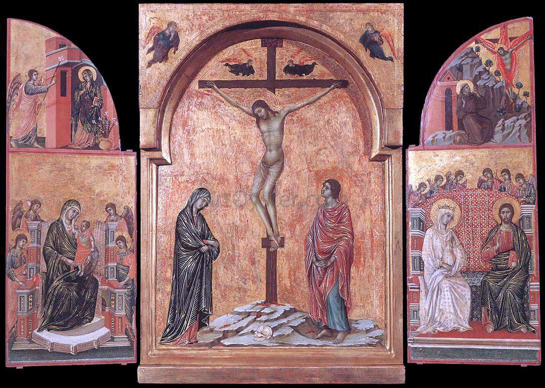 Duccio Di Buoninsegna Triptych - Hand Painted Oil Painting