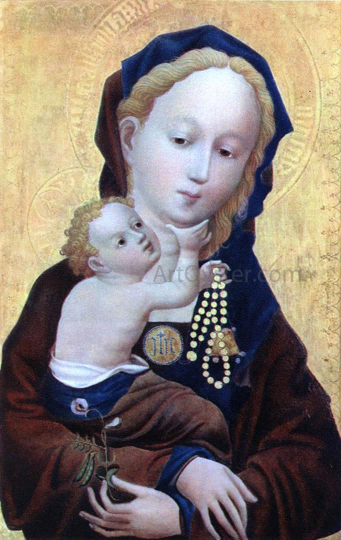 Master Saint Veronica Triptych (detail) - Hand Painted Oil Painting
