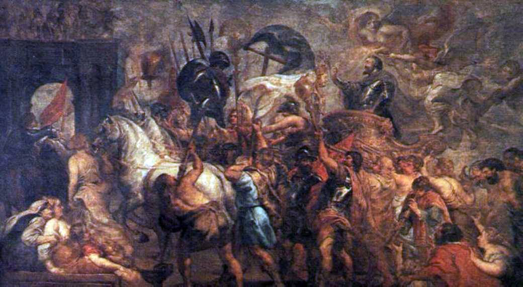 Peter Paul Rubens Triumphal Entry of Henry IV into Paris - Hand Painted Oil Painting