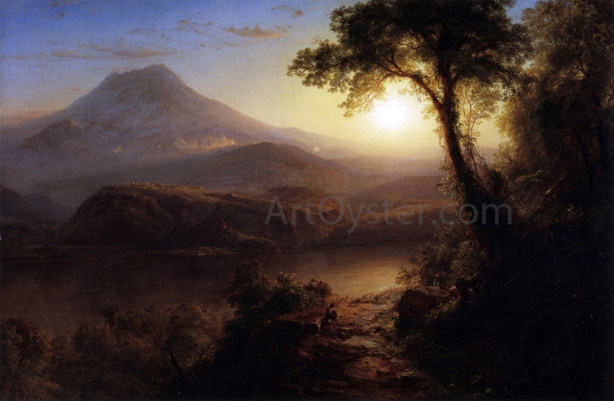 Frederic Edwin Church Tropical Scenery (also known as South American Landscape) - Hand Painted Oil Painting