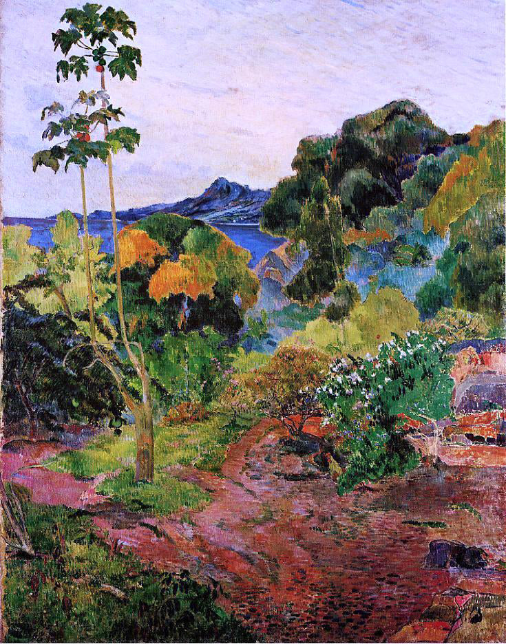 Paul Gauguin Tropical Vegetation - Hand Painted Oil Painting