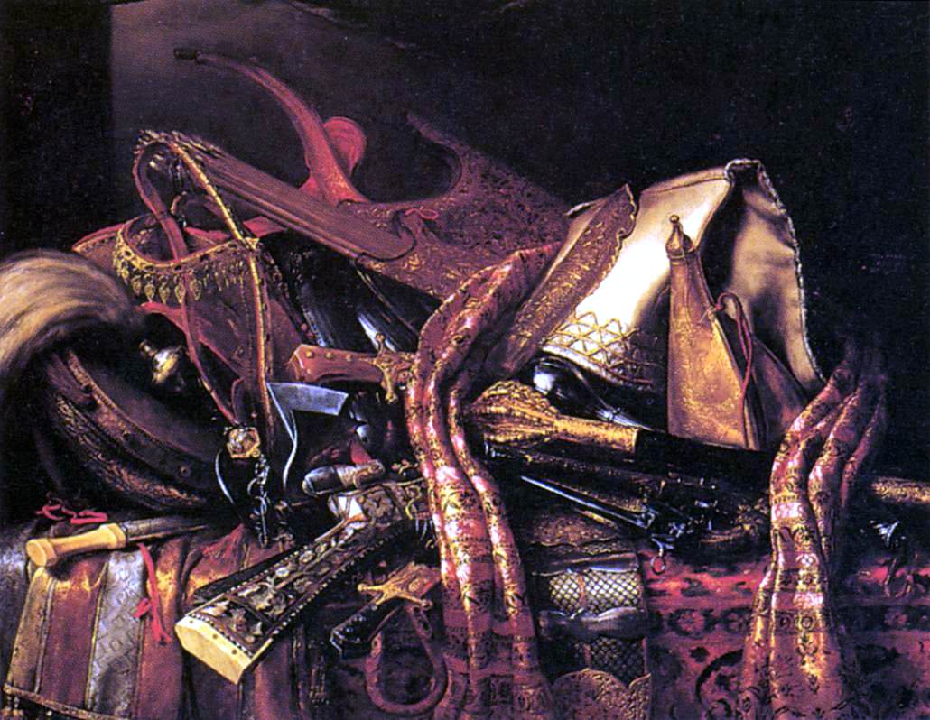 Bartolomeo Bimbi Turkish Arms - Hand Painted Oil Painting