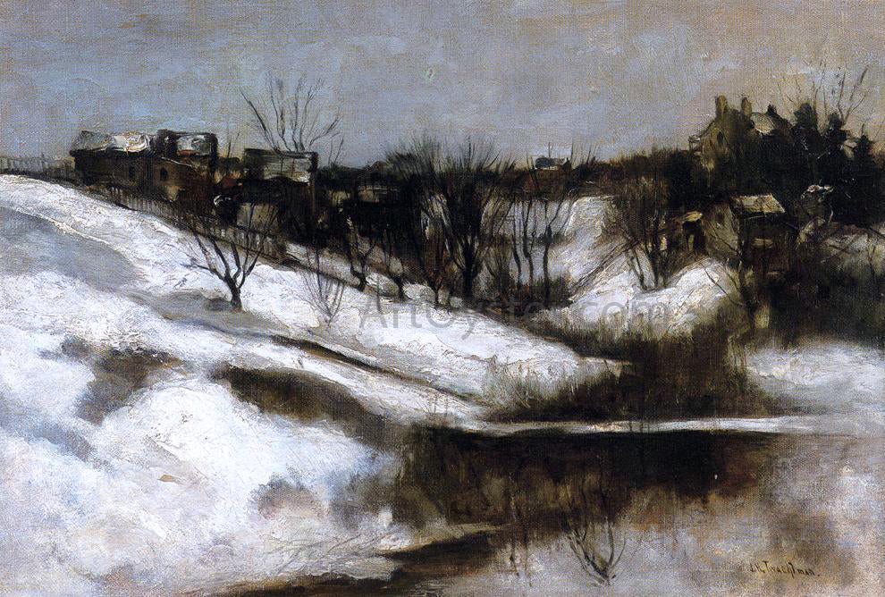 John Twachtman Twachtman's Home, Avondale, Ohio - Hand Painted Oil Painting