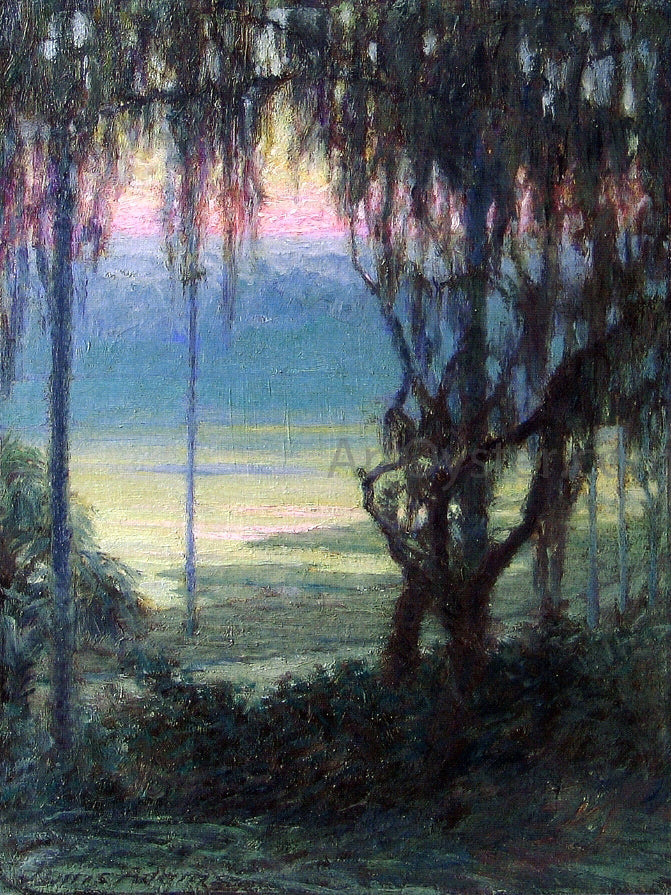 John Ottis Adams Twilight Along the Florida Coast - Hand Painted Oil Painting