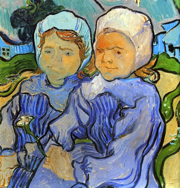 Vincent Van Gogh Two Children - Hand Painted Oil Painting
