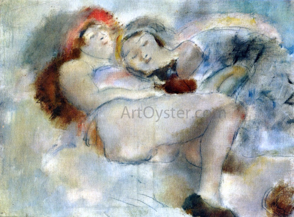 Jules Pascin Two Nudes - Hand Painted Oil Painting